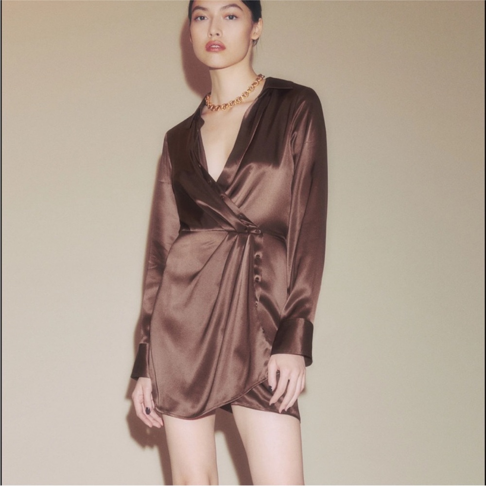 Reformation Alaine Silk Dress